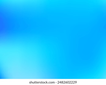 Blue Blurred pattern.  Gradient mesh abstract background. Fluid shapes for Web and Mobile Applications, social media, modern decoration, banners, wallpapers, Vector illustration