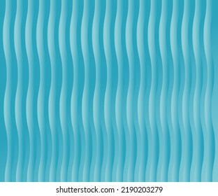 Textura abstracta azul borrosa con rayas verticales. Antecedentes de papel mural. Ilustración de vectores de arte plano
