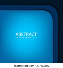 Blue board background on layer for text and message modern artwork design