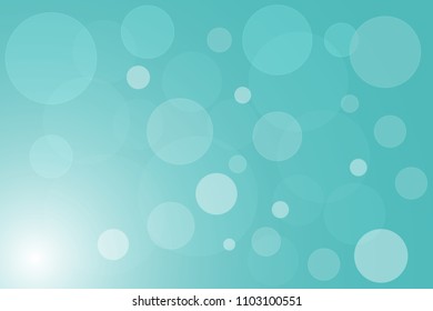 Blue bokeh abstract background.