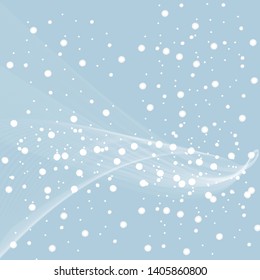 Blue bokeh abstract background, waves background