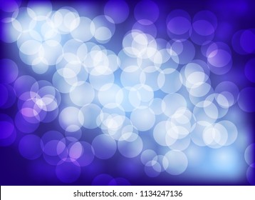 blue bokeh abstract blur background graphic design