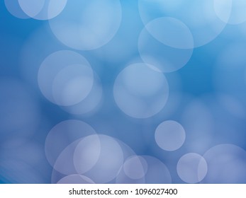 blue bokeh abstract light background. vector illustration.