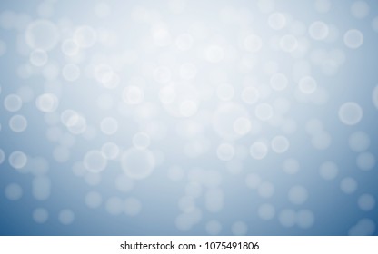blue bokeh background