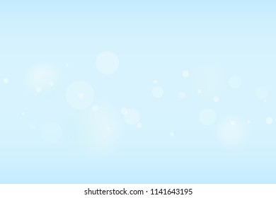 Blue Bokeh Background