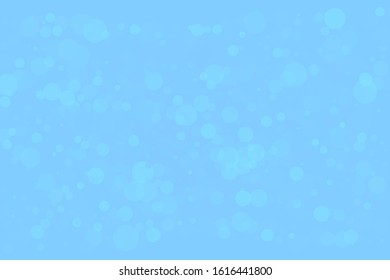 Blue bokeh background. Scalable vector illustration. Pattern with circles of different scale and transparency with overlap. Colorful background for banners, web pages, ads, Wallpapers