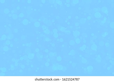 Blue bokeh background. Scalable vector illustration. Pattern with circles of different scale and transparency with overlap. Colorful background for banners, web pages, ads, Wallpapers