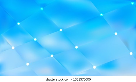 Blue Bokeh Lights Background Image