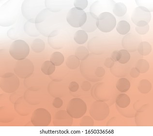 Imagen vectorial de las luces azules del bokeh. chispas círculos fondo abstracto