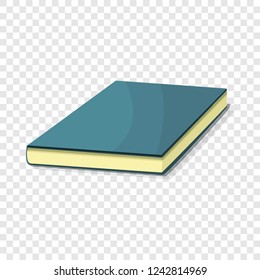 Blue book icon. Cartoon of blue book vector icon for web design  