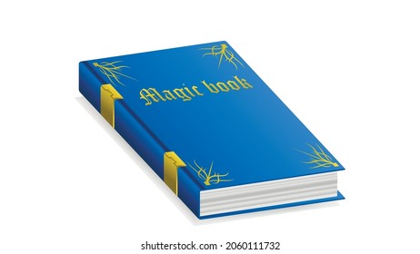 El Libro Azul de la Magia con el título