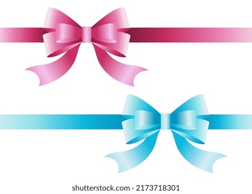 Círculo azul y vector de cinta. Piso rosa y vector de cinta