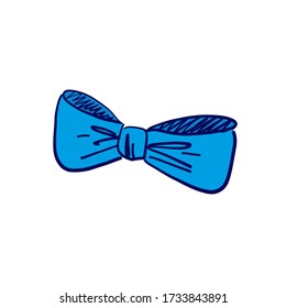 Blue Bow Vector Illustration Picture Stock Vector (Royalty Free ...