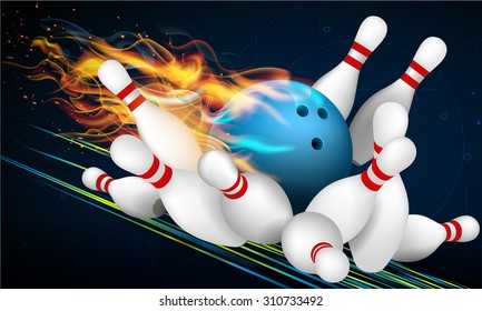 843 Bowling flames Images, Stock Photos & Vectors | Shutterstock