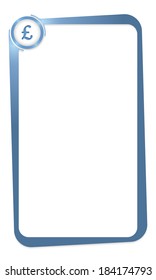 blue box for entering any text with pound sign