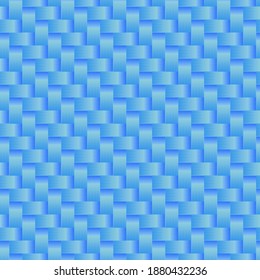 Blue braided pattern for wallpaper, wrapping paper, packages.