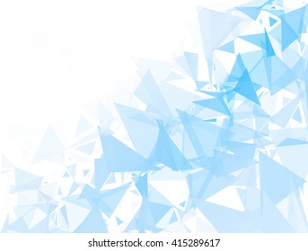 Blue Break Mosaic Background, Creative Design Templates