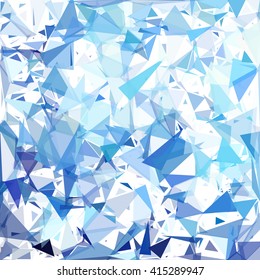 Blue Break Mosaic Background, Creative Design Templates