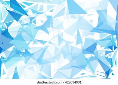 Blue Break Mosaic Background, Creative Design Templates