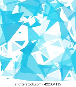 Blue Break Mosaic Background, Creative Design Templates
