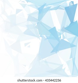 Blue Break Mosaic Background, Creative Design Templates