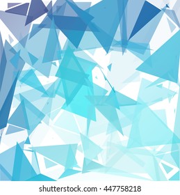 Blue Break Mosaic Background, Creative Design Templates