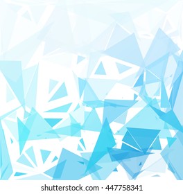 Blue Break Mosaic Background, Creative Design Templates