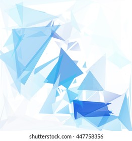 Blue Break Mosaic Background, Creative Design Templates