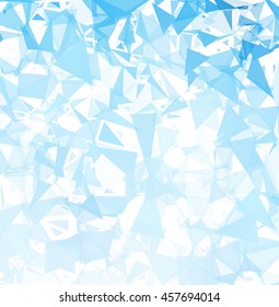 Blue Break Mosaic Background, Creative Design Templates