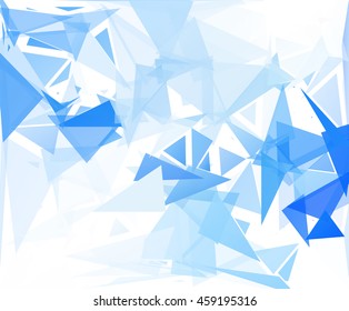 Blue Break Mosaic Background, Creative Design Templates