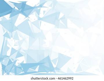 Blue Break Mosaic Background, Creative Design Templates