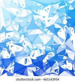 Blue Break Mosaic Background, Creative Design Templates