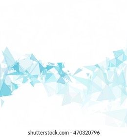 Blue Break Mosaic Background, Creative Design Templates