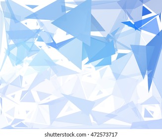 Blue Break Mosaic Background, Creative Design Templates