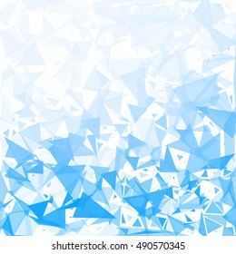Blue Break Mosaic Background, Creative Design Templates