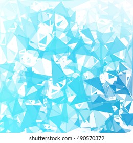 Blue Break Mosaic Background, Creative Design Templates