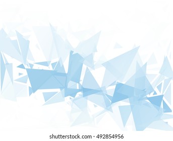 Blue Break Mosaic Background, Creative Design Templates