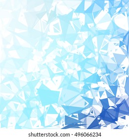 Blue Break Mosaic Background, Creative Design Templates