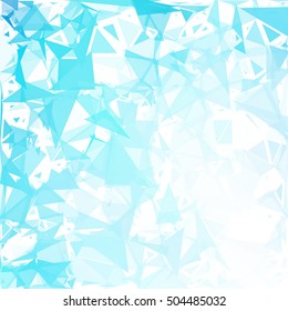 Blue Break Mosaic Background, Creative Design Templates