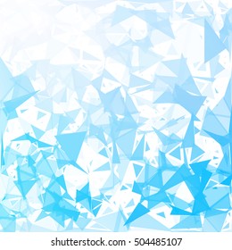 Blue Break Mosaic Background, Creative Design Templates