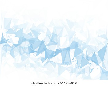 Blue Break Mosaic Background, Creative Design Templates