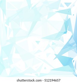 Blue Break Mosaic Background, Creative Design Templates