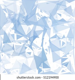 Blue Break Mosaic Background, Creative Design Templates