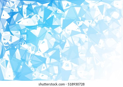 Blue Break Mosaic Background, Creative Design Templates