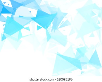 Blue Break Mosaic Background, Creative Design Templates