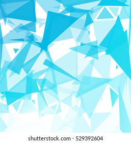 Blue Break Mosaic Background, Creative Design Templates