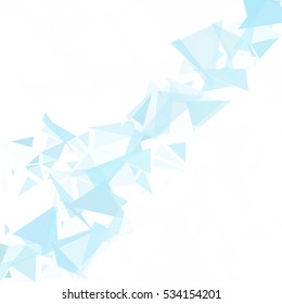 Blue Break Mosaic Background, Creative Design Templates