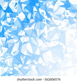 Blue Break Mosaic Background, Creative Design Templates