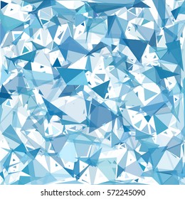 Blue Break Mosaic Background, Creative Design Templates