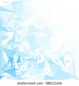 Blue Break Mosaic Background, Creative Design Templates